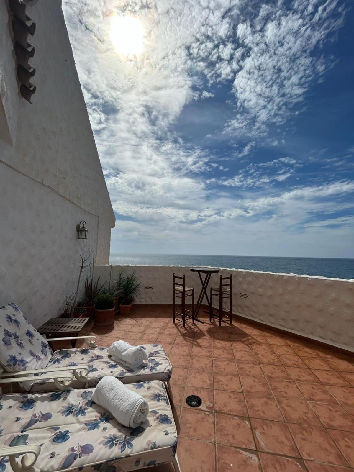 Atico Sobre El Mar Apartment Benajarafe Exterior photo